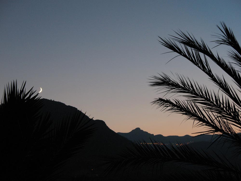 Luci di Ulassai ai pendi dei Tacchi